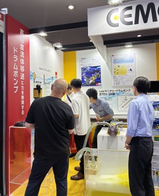 【FOOMA JAPAN 2026 】高粘度液移送ポンプなどを展示しました!