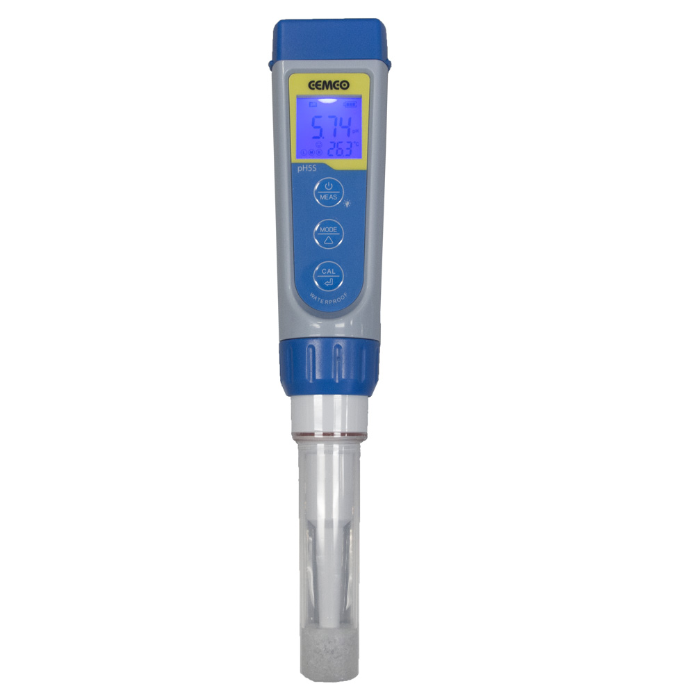 ペン型　ハンディ水質メーター　pH ORP温度 突き刺し・ニードル型