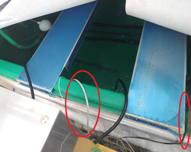 実際に使用中の状態